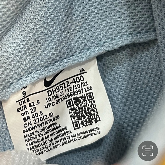 Nike Waffle Debut Low Boarder Blue Sanded Gold DH9522-400 Mens size 9 - Picture 10 of 10